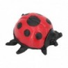 ORIGEN Home Decor Mariquita Miniatura Animaux | Moriquita rouge Figure - 5x10x10cm