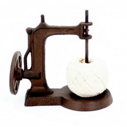 ORIGEN Home Decor Sept machines à coudre | Figure brune - 15x17x10cm