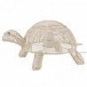 ORIGEN Home Decor Tortuga lampe lampe | Lampe de table beige - 18x36x23cm