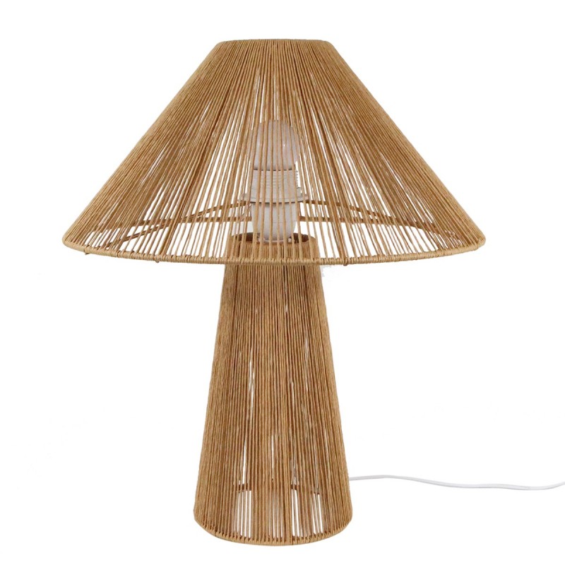 ORIGEN Home Decor Lampe lampas | Lampe de table brune - 40x34x34cm