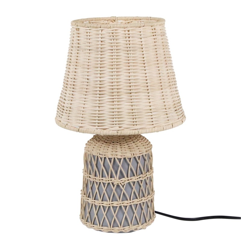 ORIGEN Home Decor Lampe lampas | Lampe de table beige - 33x20x20cm