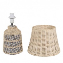 ORIGEN Home Decor Lampe lampas | Lampe de table beige - 33x20x20cm