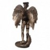 ORIGEN Home Decor Figure Men Naked Bronze | Silver Mythological Figure - 30x16x15cm