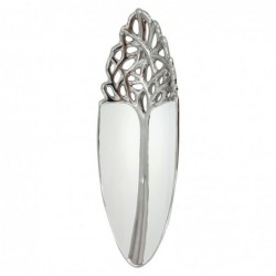 ORIGEN Home Decor Dish Vases et portez-le | Plaque en argent - 5x36x13cm