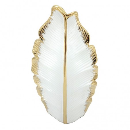 ORIGEN Home Decor Jarrón Jarrones et Portavelas | Vase blanc - 31x17x8cm