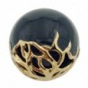 ORIGEN Home Decor Decorative Ball Life Life et Portavelas | Figure de disparition d'or - 9x9x9cm