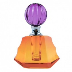 ORIGEN Home Decor Miniatures de parfum de bouteille | Bouteille orange - 12x9x5cm