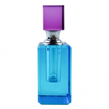 ORIGEN Home Decor Miniatures de parfum de bouteille | Bouteille bleue - 12x4x4cm