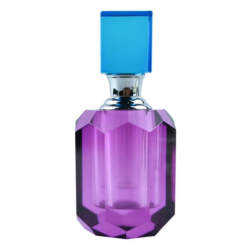 ORIGEN Home Decor Miniatures de parfum de bouteille | Bouteille lilas - 11x5x5cm