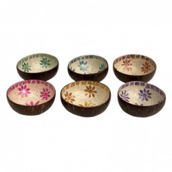 ORIGEN Home Decor Bowl 6 U Trays | Multicolor Bowl - 6x14x14cm