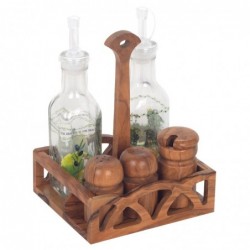 ORIGEN Home Decor Vinegarra Ustensiles Use | Vinaigre brun - 20x15x10cm