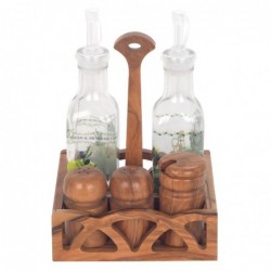 ORIGEN Home Decor Vinegarra Ustensiles Use | Vinaigre brun - 20x15x10cm