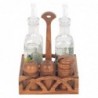 ORIGEN Home Decor Vinegarra Ustensiles Use | Vinaigre brun - 20x15x10cm