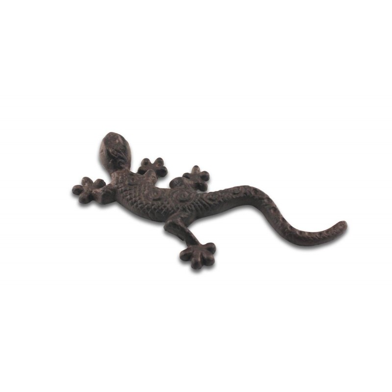 ORIGEN Home Decor Lizards Animaux | Figure de lézard brun - 3x19x8cm