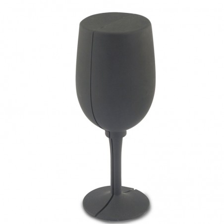 ORIGEN Home Decor Cups Vino Openbotellas | Coupe noire - 23x9x9cm