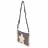 ORIGEN Home Decor Sacs et chapeaux Bandolera Star | Bandolera noir - 18x25x2cm