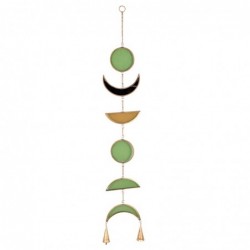 ORIGEN Home Decor Momil Adorno phases Luna Coasts | Pendent vert - 94x17x2cm