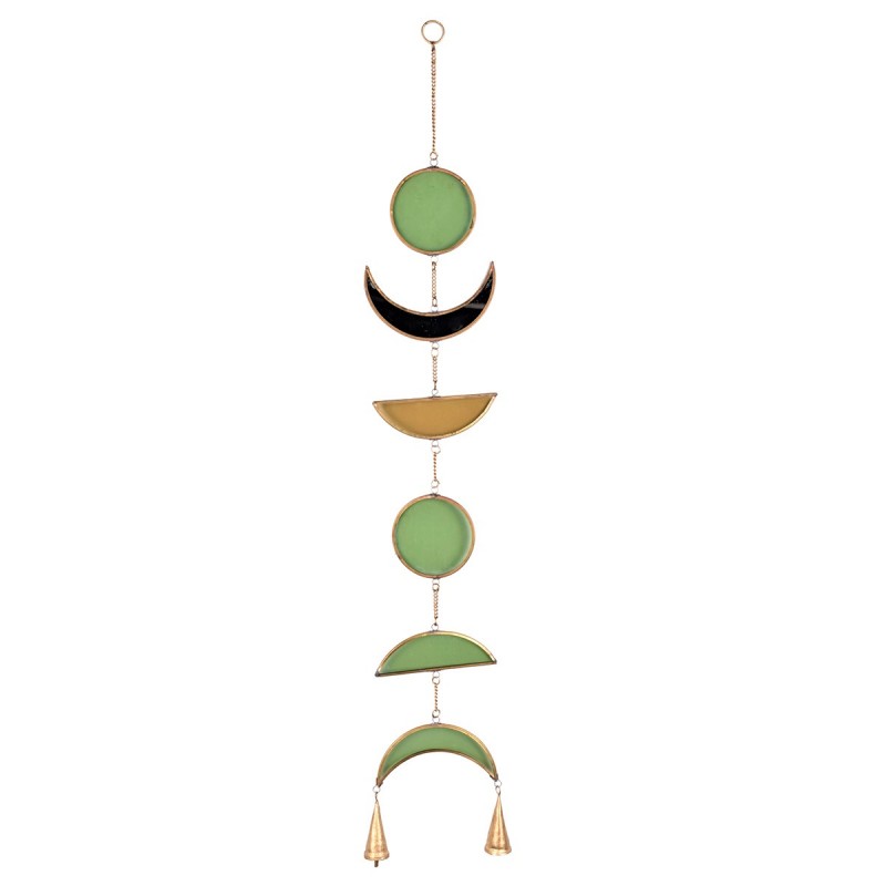 ORIGEN Home Decor Momil Adorno phases Luna Coasts | Pendent vert - 94x17x2cm