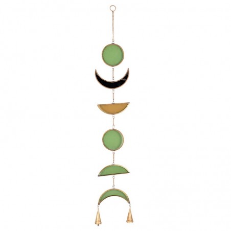 ORIGEN Home Decor Momil Adorno phases Luna Coasts | Pendent vert - 94x17x2cm