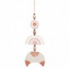 ORIGEN Home Decor Suspension en Bois Suspendu Blanc 58x18x1cm