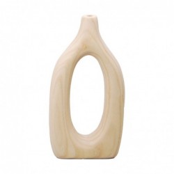 ORIGEN Home Decor Jarrón Jarrones et Portavelas | Vase beige - 35x18x6cm