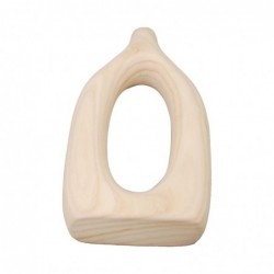 ORIGEN Home Decor Jarrón Jarrones et Portavelas | Vase beige - 35x18x6cm