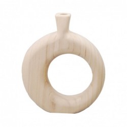 ORIGEN Home Decor Jarrón Jarrones et Portavelas | Vase beige - 30x25x6cm