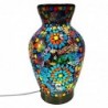 ORIGEN Home Decor Mosaic Jarrón Lamp Lampas | Lampe de table multicolore - 25x17x17cm