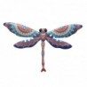 ORIGEN Home Decor Libellule Jardin Papillon Marron Figure - 19x31x1cm