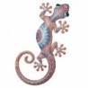 ORIGEN Home Decor Jardin Lézard Figurine de Lézard Marron - 30x14x1cm