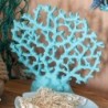 ORIGIN Home Decor Figurine Marin Corail Bleu 25x27x7cm