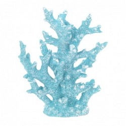 ORIGIN Home Decor Marin Corail | Figurine Bleue - 24x19x8cm pour Décoration Intérieure et Extérieure