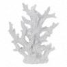 ORIGIN Home Decor Marin Corail | Figurine Décorative en Résine Blanche - 24x19x8cm