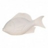 ORIGIN Home Decor Lampes Led Poisson Figurine Marin Écru 15x26x9cm