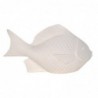 ORIGIN Home Decor Lampes Led Poisson Figurine Marin Écru 15x26x9cm