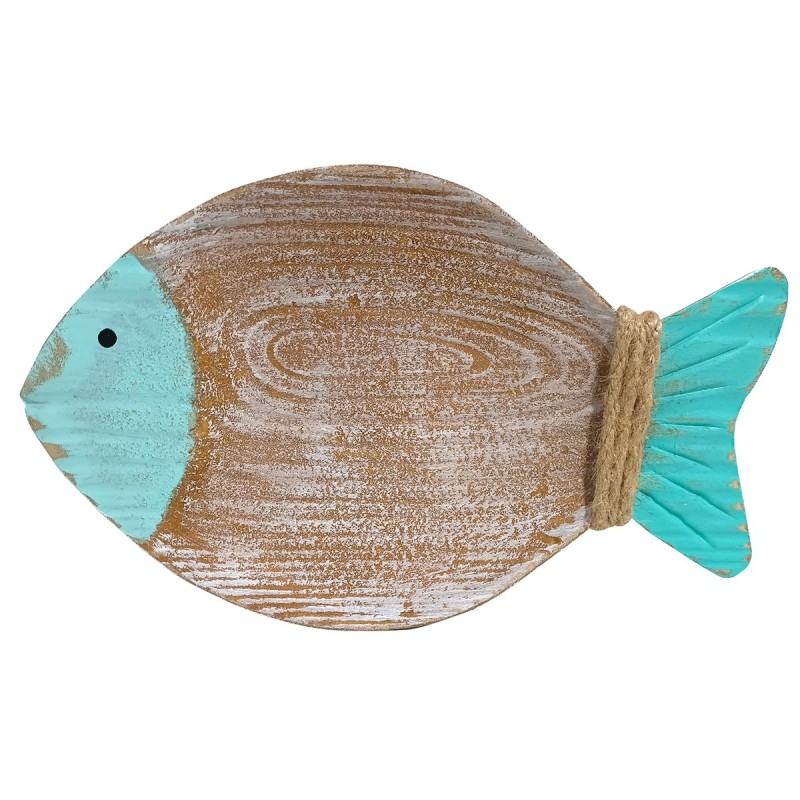 ORIGIN Home Decor Plateau Plateaux à poisson | Marron - 2x21x12cm