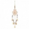 ORIGEN Home Decor Mobile Main de Fatima Pendentifs Blanc 68x14x3cm