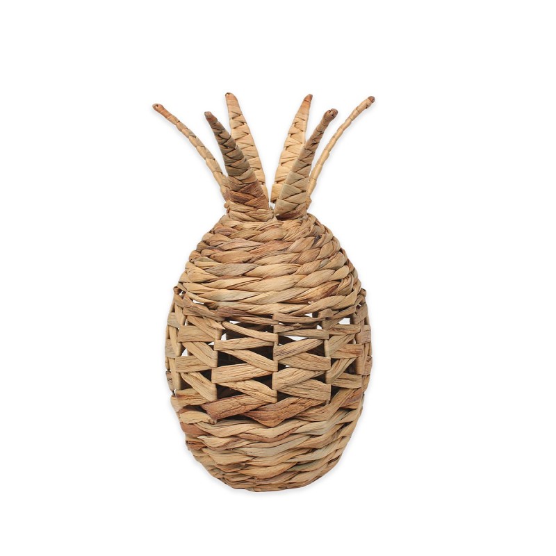 ORIGEN Home Decor Décoration Ananas Divers Panier Marron - 40x22x22cm