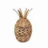 ORIGEN Home Decor Décoration Ananas Divers Panier Marron - 40x22x22cm