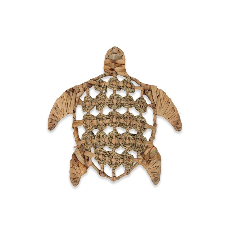 ORIGEN Home Decor Tortue Décoration Murale Photos | Ornement Mural de Jardin Marron - 30x28x6cm