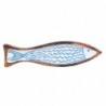 ORIGIN Home Decor Boîtes et plateaux à poisson | Plateau de Décoration Bleu - 3x30x8cm
