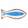 ORIGIN Home Decor Boîtes et plateaux à poisson | Plateau de Décoration Bleu - 3x35x14cm