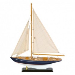 ORIGIN Home Decor Bateau Voilier Véhicules | Modelage Bateau Blanc - 55x41x9cm