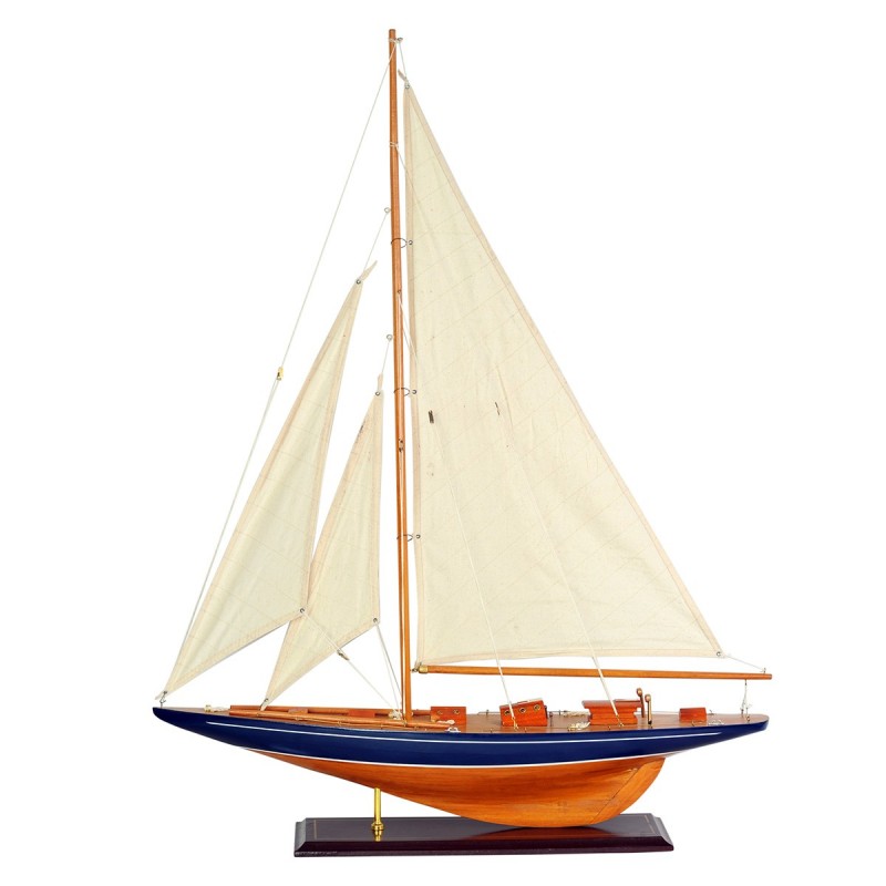 ORIGIN Home Decor Bateau Voilier Véhicules | Modelage Bateau Blanc - 97x75x14cm