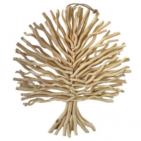 ORIGEN Home Decor Pendentifs Décoration d'Arbre Figurine Marron - 65x58x10cm