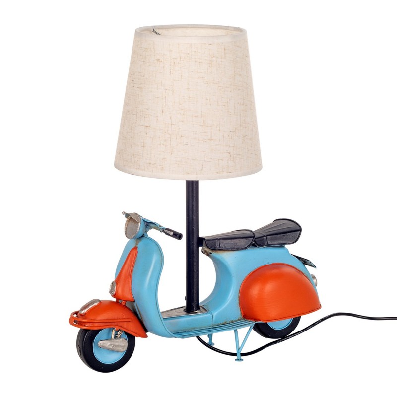 ORIGIN Home Decor Lampe scooter vintage | Lampe de Table Arabe - 34x29x15cm