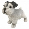 ORIGINE Home Decor Chien Animaux | Figurine Chien Argenté - 13x16x8cm