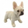 ORIGIN Home Decor Chien Animaux Figurine de Chien Orange - 14x14x8cm