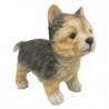 ORIGINE Home Decor Chien Animaux | Figurine Chien Gris - 13x15x7cm