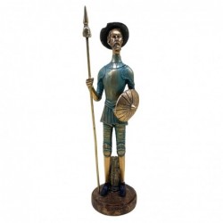 ORIGIN Home Decor Figurine Personne Grise Don Quichotte - 31x8x8cm